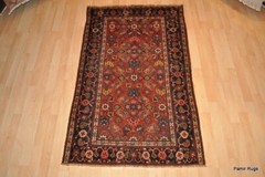 Last Quarter of 19th Century North West Persia Kurdish Antique 3’5″ X 5’8″