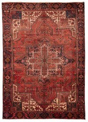 Traditional Vintage Hand-Knotted Area Rug 7’7″ x 10’9″ Oriental Wool Carpet