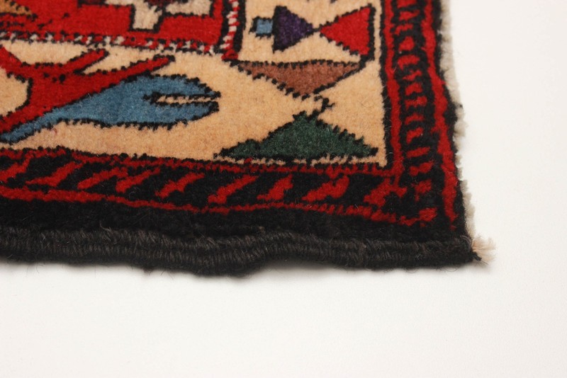 Vintage Traditional Hand-Knotted Area Rug 3'4" x 5'1" Oriental Wool Carpet gallery