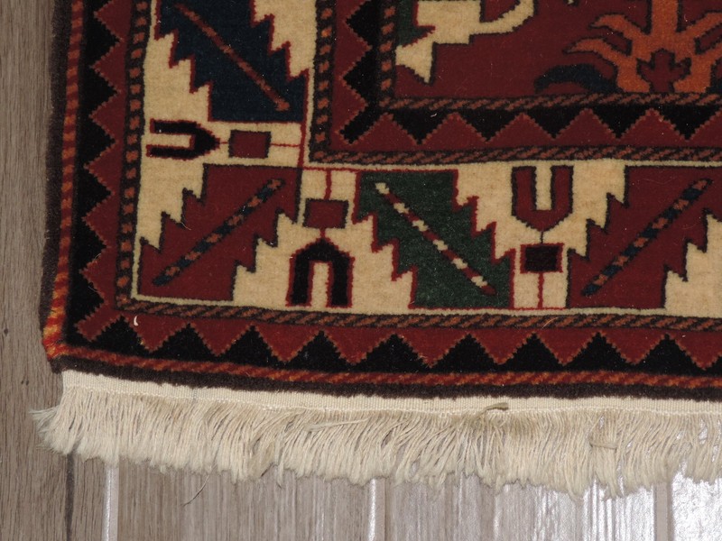 3x5ft. Handmade Azerbaijan Caucasian Wool Rug gallery