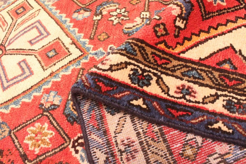 3'4" x 9'7" Vintage Hand-knotted Runner Rug Traditional Oriental Wool Carpet gallery