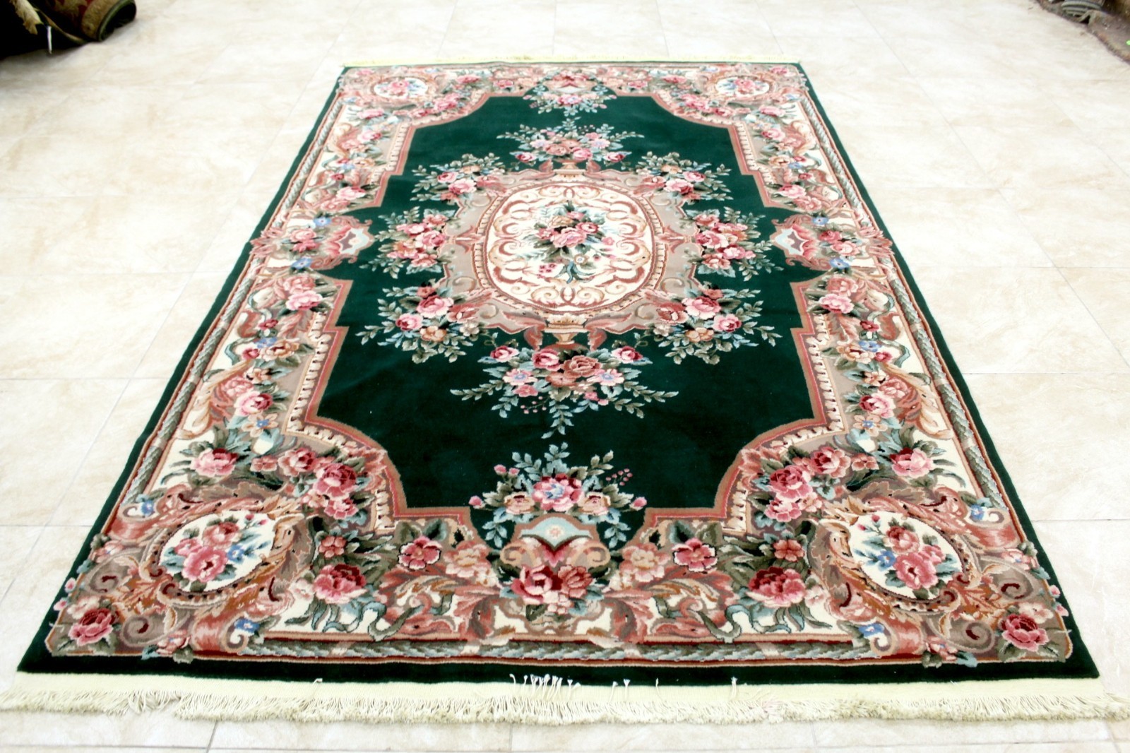 9X6 EXQUISITE MINT 300+KPSI HAND KNOTTED VEGETABLE DYE TABRIZZ TURKISH WOOL RUG gallery