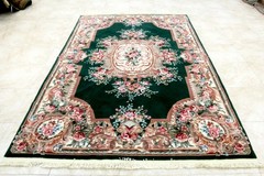 9X6 EXQUISITE MINT 300+KPSI HAND KNOTTED VEGETABLE DYE TABRIZZ TURKISH WOOL RUG