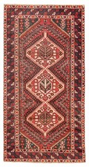 Vintage 4’11” x 9’8″ Traditional Hand Knotted Vegetable Dye Wool Area Rug