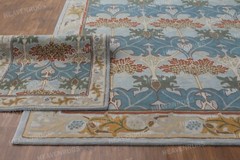 Woman Weaver New cecil natural Handmade Traditional Parsian Style Wool Area Rug