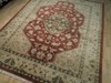 Ziglar Fire Brick Tone New Rug 8x10' (96 x 117 inches) Red Hand-Knotted Rug gallery