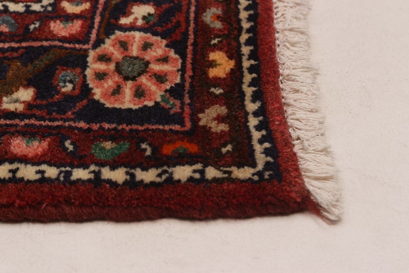 Vintage Hand-knotted Runner Rug 3'6" x 12'10" Traditional Oriental Wool Carpet gallery