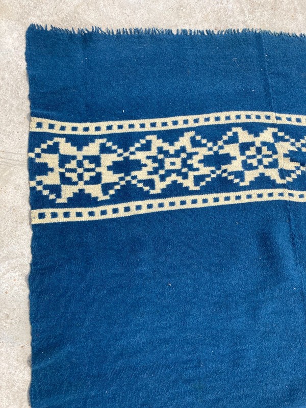 Vintage Handmade Turkish Geometric Wool Kilim Rug 220x149 cm gallery