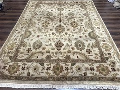 Indo Per’sian Mahal Rug 8×10 – Hand-Knotted Wool Carpet