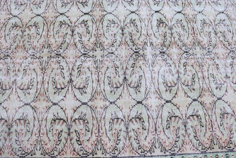 Kitchen Rug, Oushak Rugs, 5.9x8.5 ft Large Rug, Turkish Rug, Vintage Rug gallery