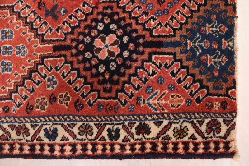 2'0" x 4'4" Vintage Hand-knotted Runner Rug Traditional Oriental Wool Carpet gallery