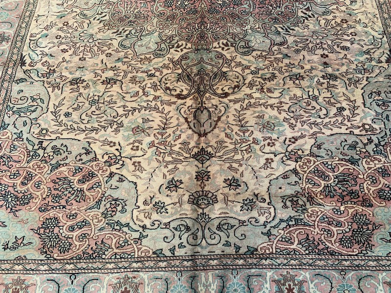 8'3'' x 12'' Faded Handmade Village Rug Organic Rug Natural Carpet.SKU:K1463 gallery
