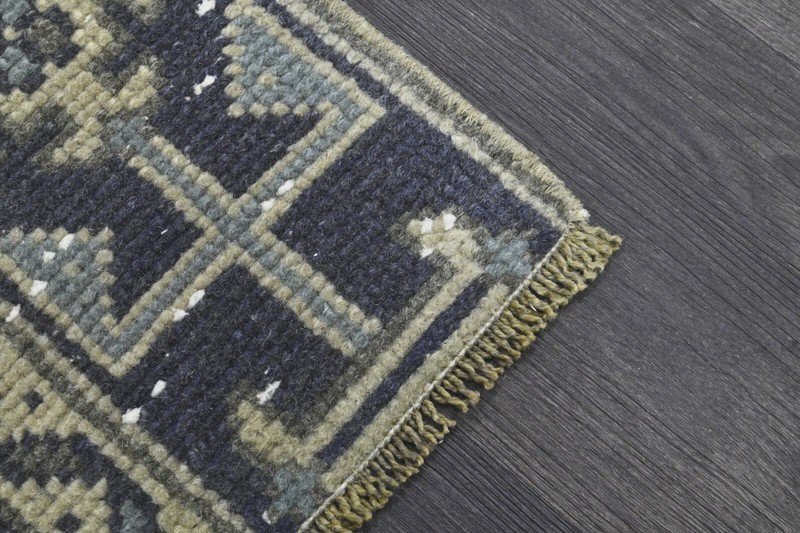 Vintage Turkish Runner Rug 2x8ft Wool Anatolian Handmade Hallway Oushak BEIGE gallery