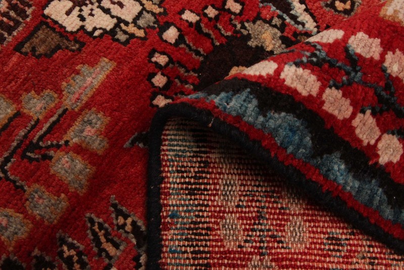 2'8" x 9'5" Vintage Hand-knotted Runner Rug Traditional Oriental Wool Carpet gallery