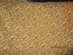 Vintage Aubusson Style Pastoral and Floral Theme Tapestry/ Rug (52″ x 90″)