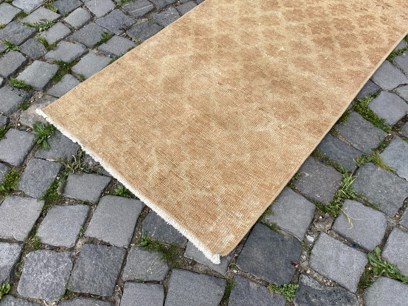 Wool rug, Bohemian rugs, Runner rug, Handmade rug, Turkish rug | 2,1 x 8,5 ft gallery
