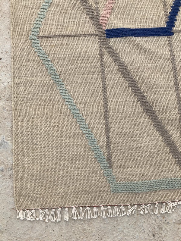 Vintage Handmade Traditional Beautiful IKEA Kilim Floor Rug Carpet 176x126 cm gallery