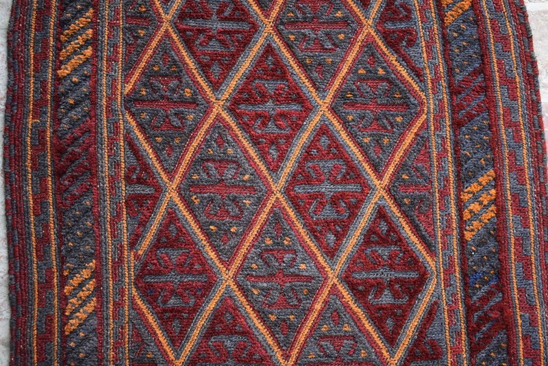 2x12 Ft Handmade Afghan Moshvani Hallway Runner Vintage Tribal Persian Wool Rug gallery