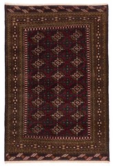 Traditional Vintage Hand-Knotted Oriental Carpet 4’0″ x 5’10” Wool Area Rug