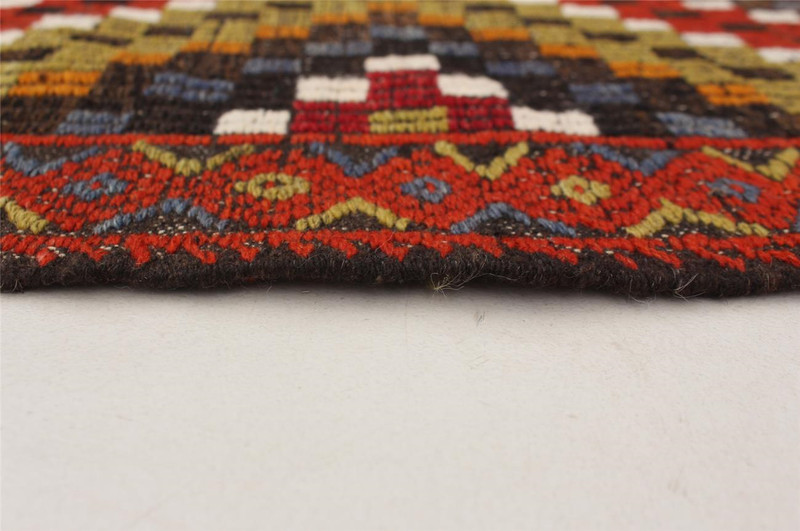 Vintage Hand Woven Area Rug 5'9" x 12'8" Traditional Wool Oriental Carpet gallery