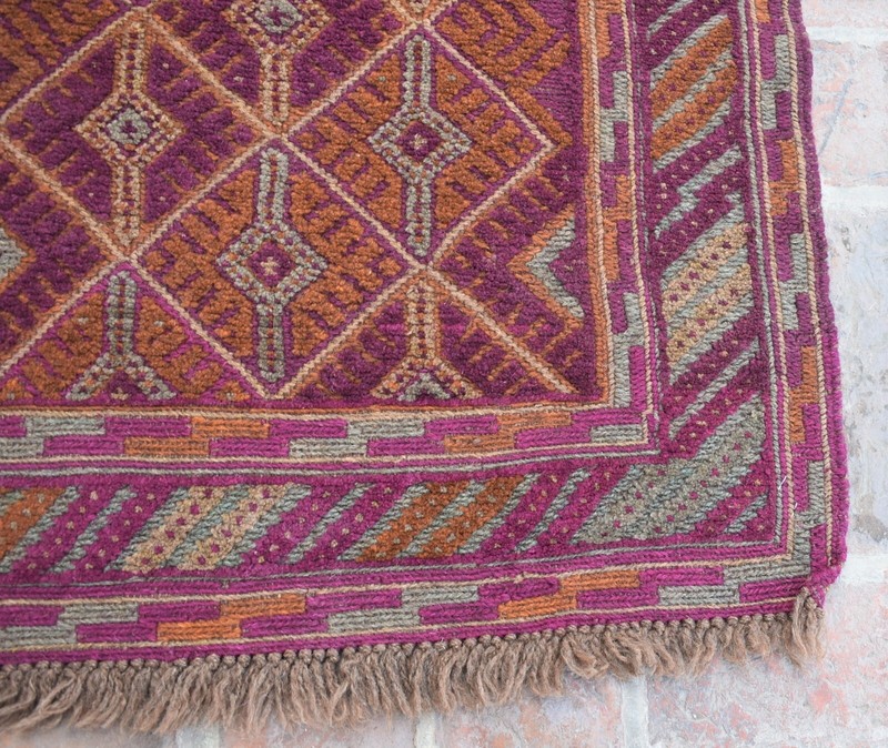 2x12 Ft Handmade Vintage Afghan Moshvani Hallway Runner Persian Wool Tribal Rug gallery