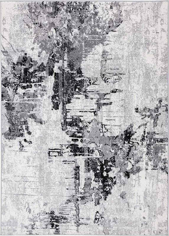 Contemporary Area Rug Gray Abstract Modern Rug Top Quality Carpets Premium Rugs gallery