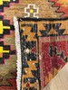 Antique Tribal Design Luri Wool Rug 3.4 X 4 Vegetable Dyes gallery
