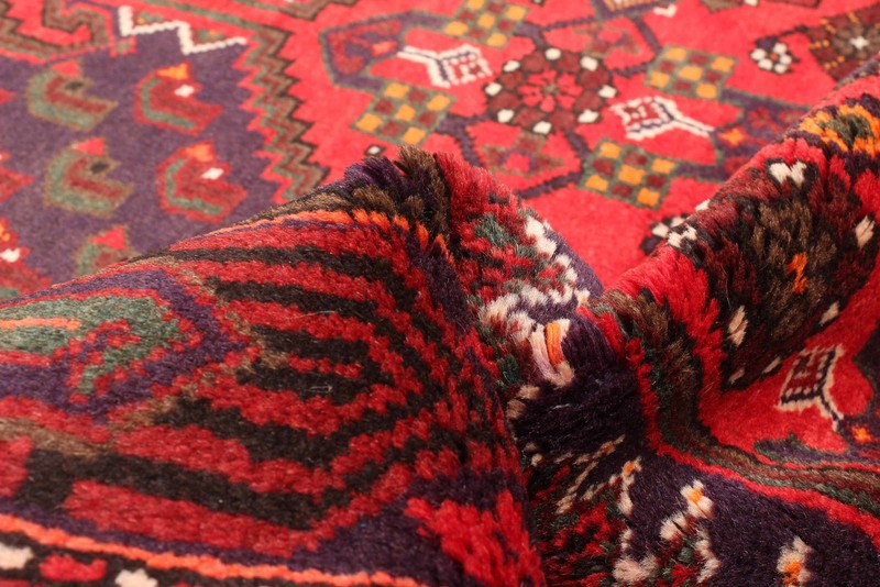 Vintage 4'3" x 6'8" Traditional Hand Knotted Vegetable Dye Wool Area Rug gallery