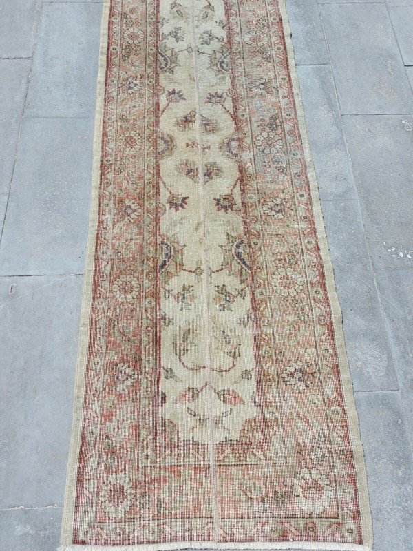 4X7 Antique Leaf of Heaven Carpet Rug, Bohemian Rug, Vintage Rug, Floral Rug gallery