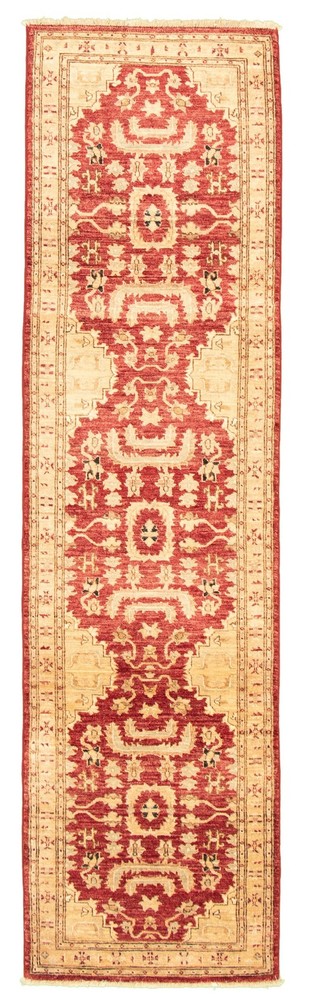 Vintage Hand-knotted Runner Rug 2'8" x 10'2" Traditional Oriental Wool Carpet