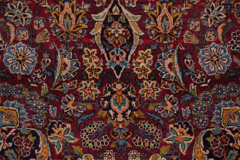 Antique Vegetable Dye Hand-made Rug 4x7 Traditional Living Room Floral Carpet gallery