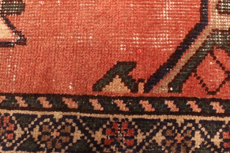 Vintage Hand-Knotted Area Rug 3'11" x 6'4" Traditional Wool Carpet gallery