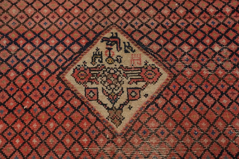 Antique Vegetable Dye Tribal Hand-knotted Traditional Wide Runner Rug 5x13 gallery