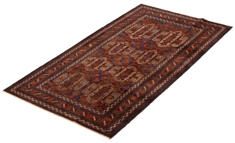 Traditional Vintage Hand-Knotted Oriental Carpet 3'7" x 6'7" Wool Area Rug gallery