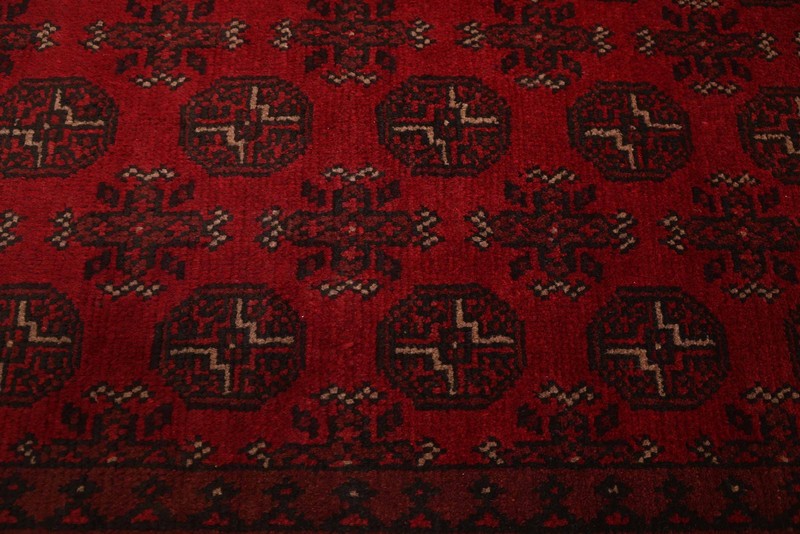 Traditional Vintage Hand-Knotted Oriental Carpet 6'7" x 9'5" Wool Area Rug gallery