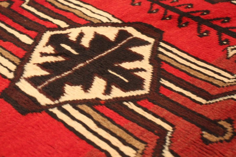 4'1" x 7'5" Vintage Hand Knotted Area Rug Traditional Oriental Wool Carpet gallery
