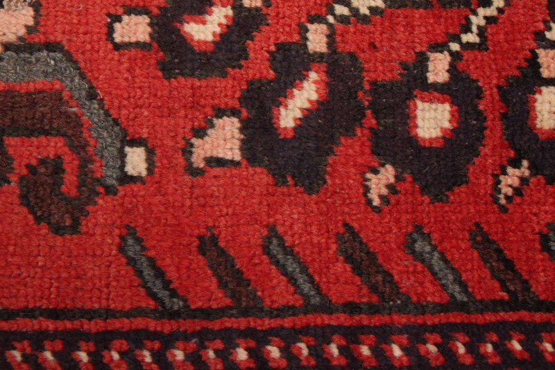 Vintage 3'10" x 6'6" Traditional Hand Knotted Vegetable Dye Wool Area Rug gallery