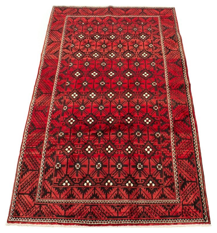 Vintage Traditional Hand-Knotted Area Rug 5'4" x 9'3" Oriental Wool Carpet gallery