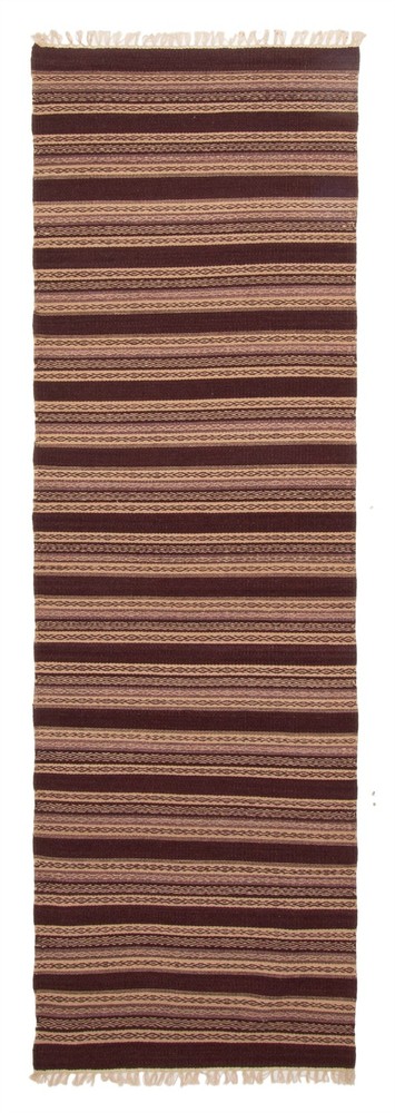 Vintage 2'6" x 8'0" Traditional Wool Hand Woven Oriental Area Rug