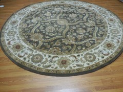 Bohemian Rug, Oushak Rug, Turkish Ushak Rug,Handmade Contemporary Rug, 10×10 Ft