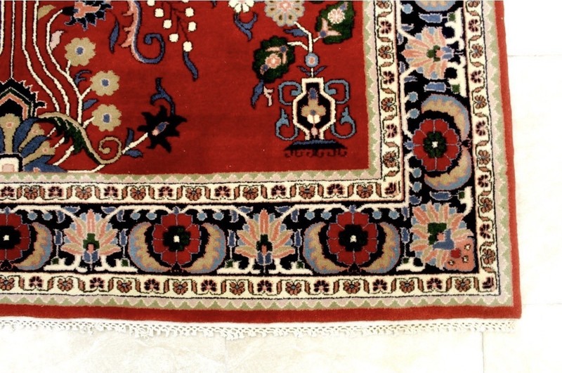 9X6 MASTERPIECE MINT 200+KPSI HAND KNOTTED VEGETABLE DYE SAROUKK SOFT WOOL RUG gallery