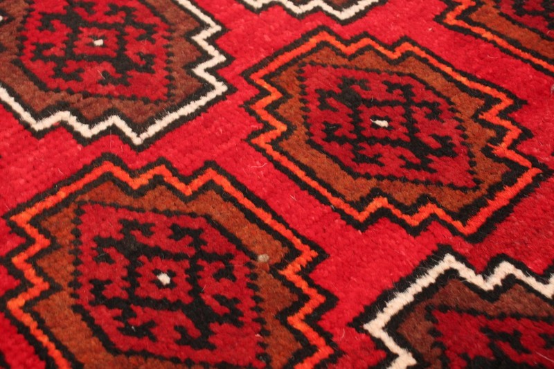 Vintage 3'5" x 5'6" Traditional Hand Knotted Vegetable Dye Wool Area Rug gallery