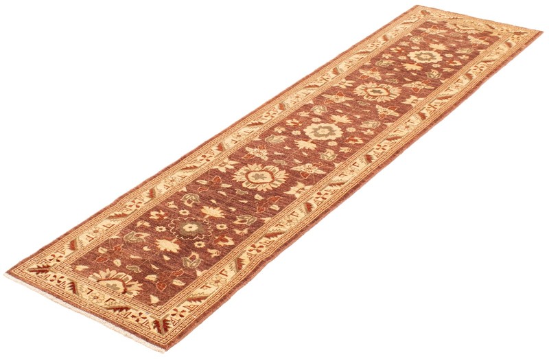 Vintage Hand-knotted Runner Rug 2'7" x 9'9" Traditional Oriental Wool Carpet gallery