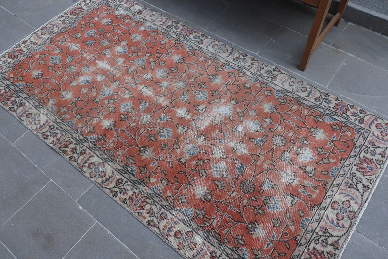 Antique Rugs, Vintage Rug, Cool Rugs, 3.1x8.5 ft Runner Rug, Turkish Rugs gallery