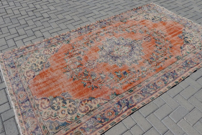 5.3x9.5 ft Large Rug, Vintage Rug, Cool Rugs, Bedroom Rug, Old Rug, Turkish Rug gallery