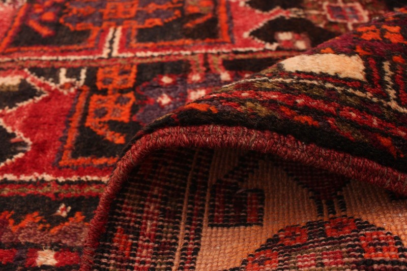 Vintage 5'4" x 9'10" Traditional Hand Knotted Vegetable Dye Wool Area Rug gallery