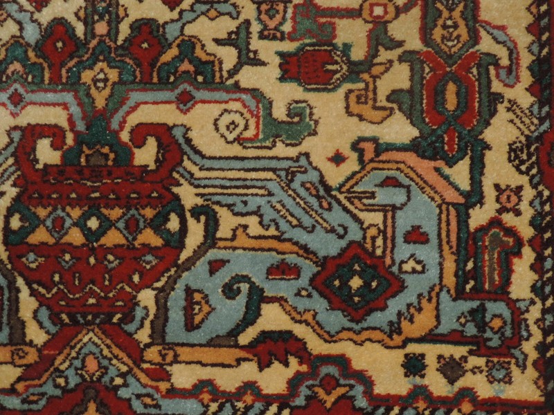 3x6ft. Handmade Azerbaijan Wool Rug gallery