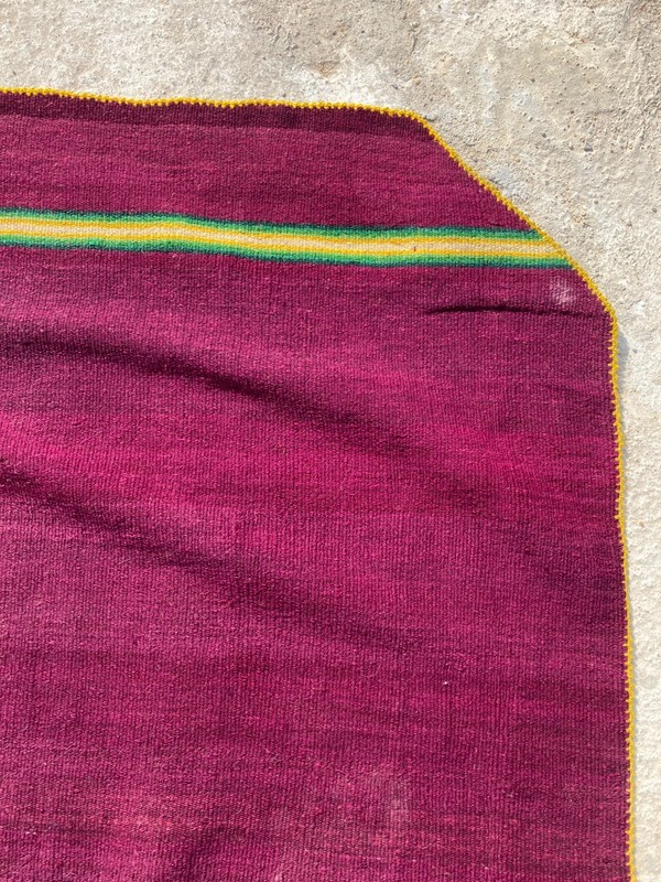 Vintage Handmade Traditional Beautiful Woven Kilim Floor Rug Carpet 161x157 cm gallery