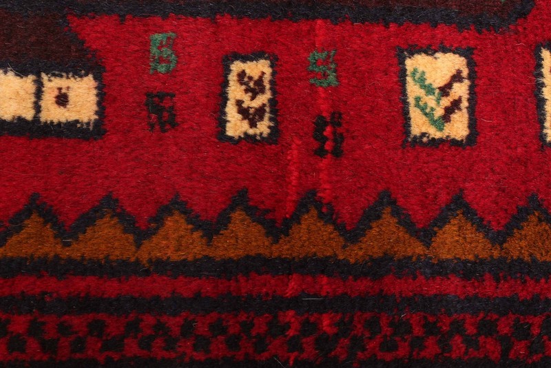 Traditional Vintage Hand-Knotted Oriental Carpet 2'11" x 4'8" Wool Area Rug gallery