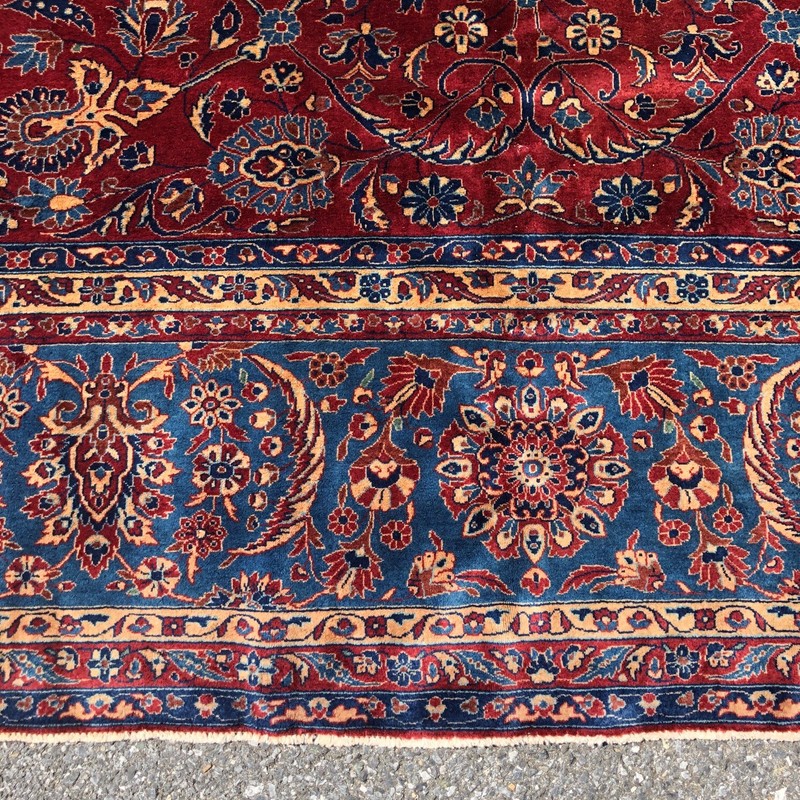 Finest Quality Agra 10x17 Rug, Museum Piece, Handmade In India, Manchester Wool gallery